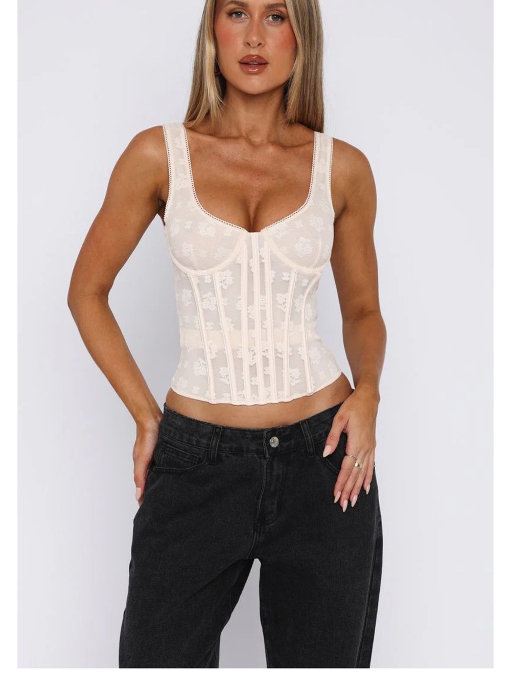 White Fox Boutique Me Myself and I Bustier Small